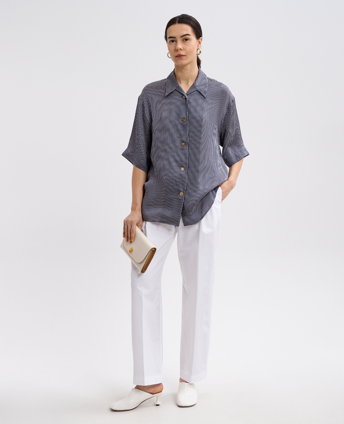 Trenton white pants Khaite 2