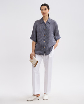 Khaite Trenton white pants 3160191