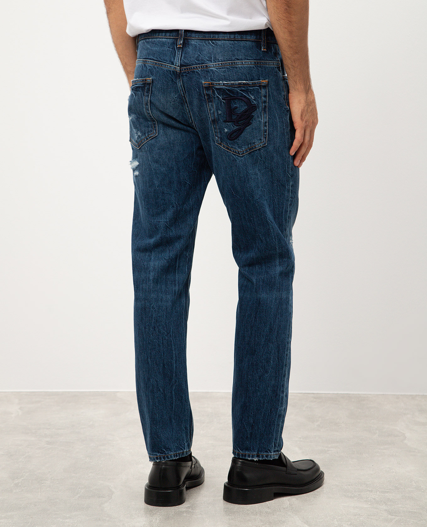 

Blue jeans with a logo Dolce&Gabbana