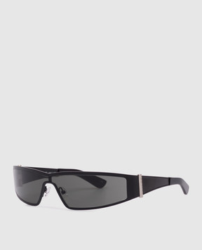 Alexander McQueen Black Y2k Sunglasses 821679I3330w