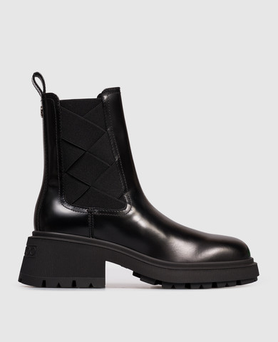 Balenciaga - Combat Strike L20 Black Boots 694060W2H11 - shop with