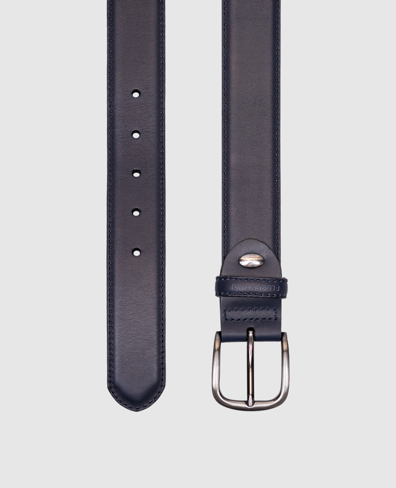 

Blue leather belt Florentino