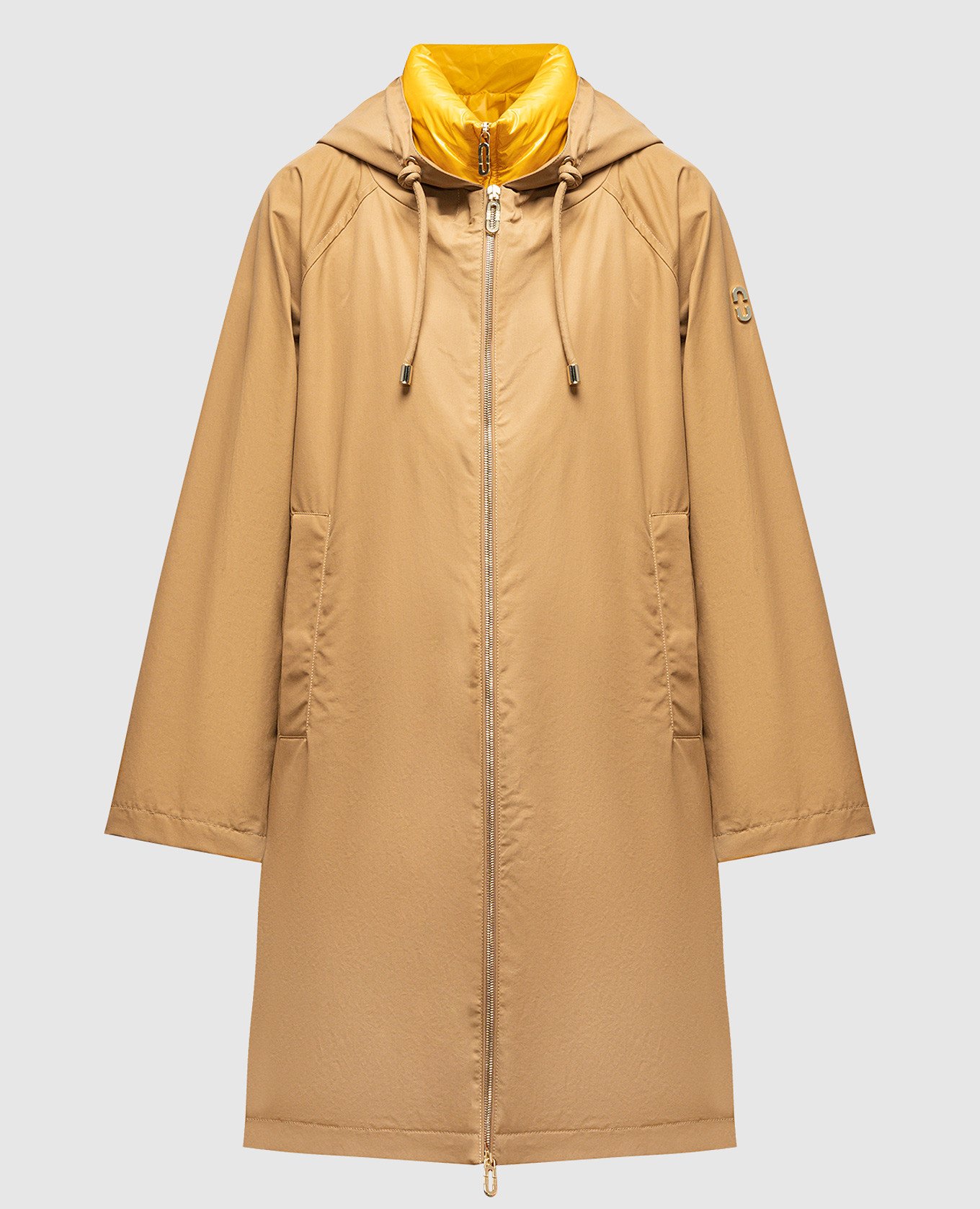 

Brown jacket with a removable bar Stilnology