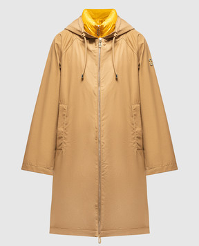 Stilnology Brown jacket with a removable bar 63T802