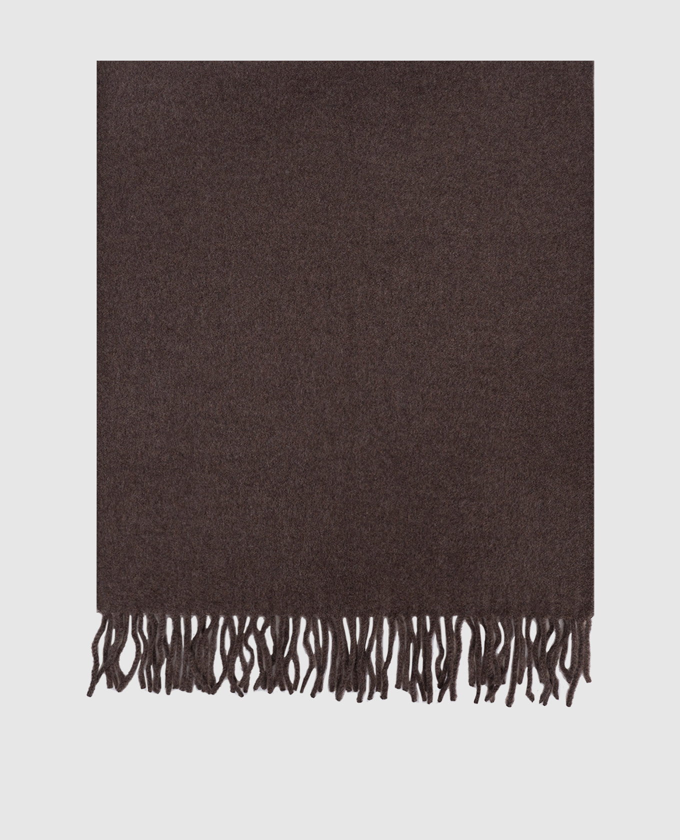 Brown cashmere scarf Brunello Cucinelli