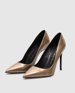 Babe Pay Pls Khaki patent leather shoes 2011193148