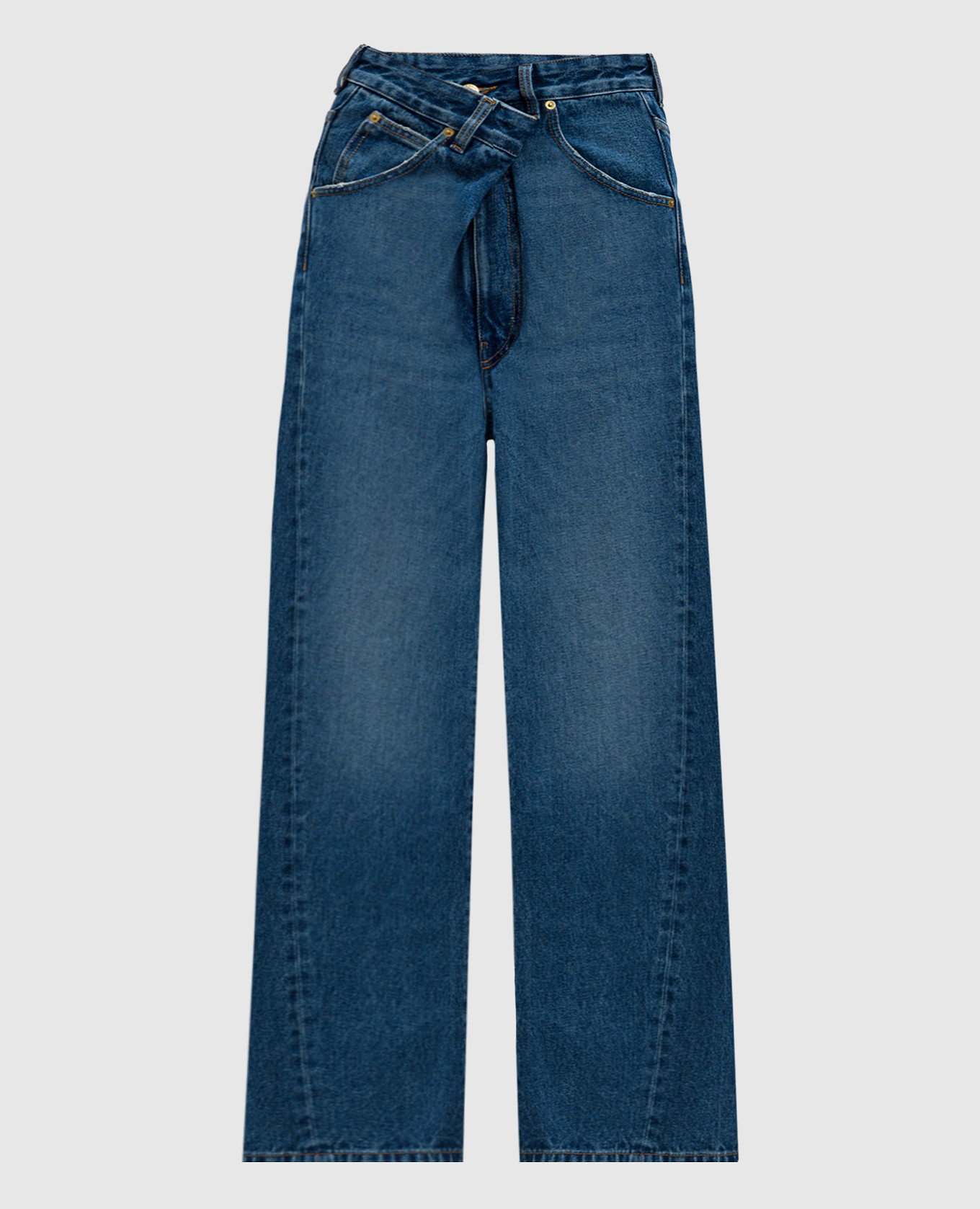 

Blue jeans with a distressed effect DARKPARK