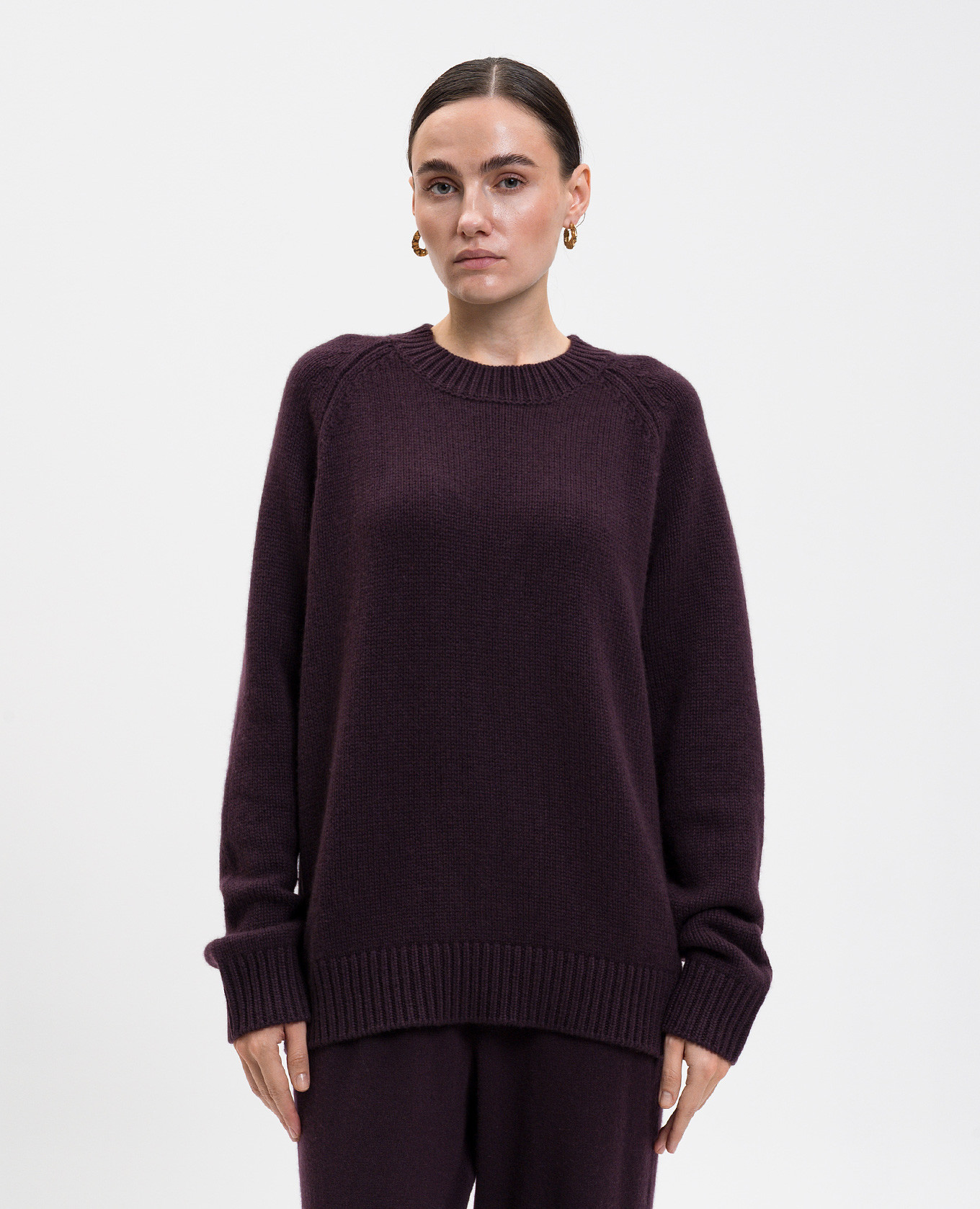 

Anine burgundy cashmere sweater LISA YANG
