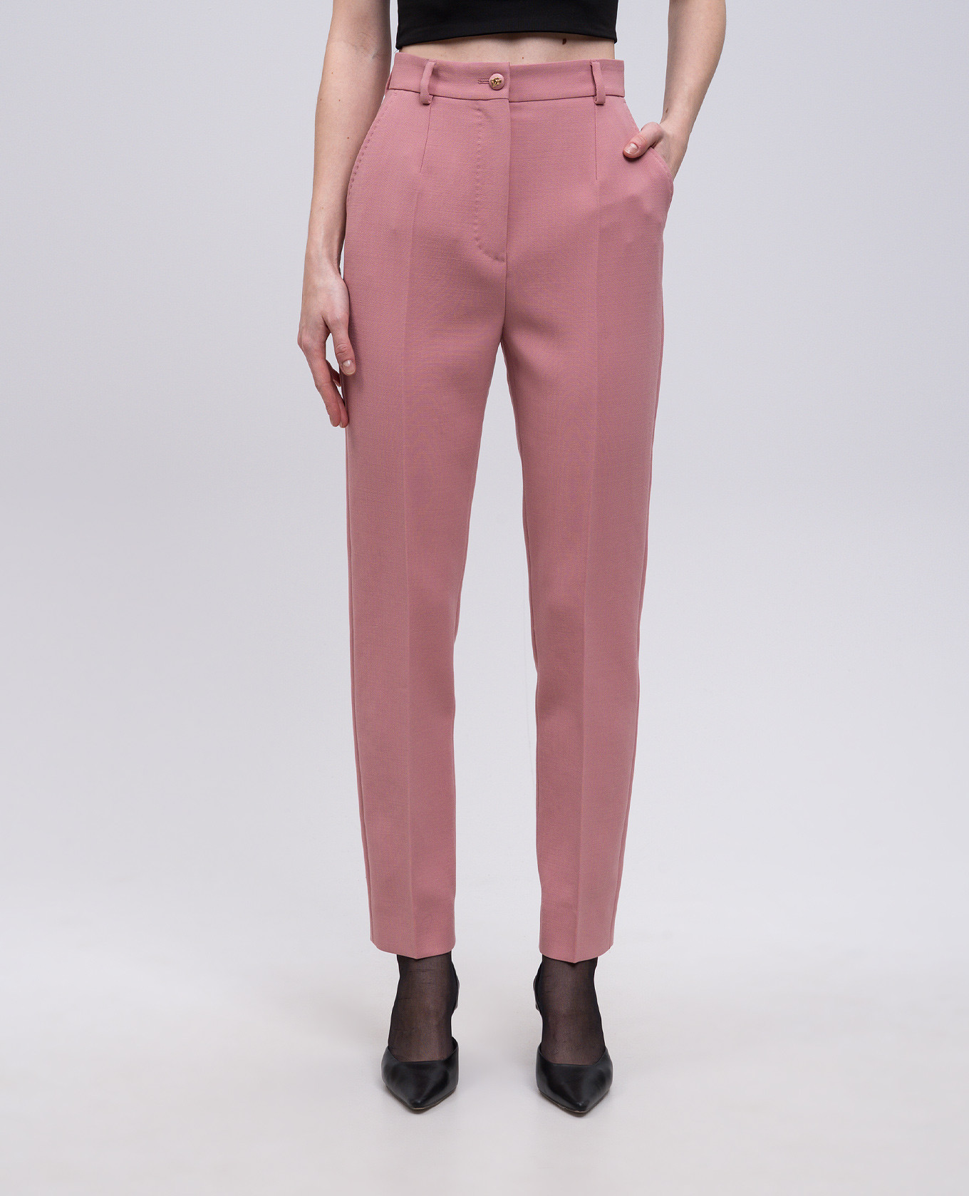 

Pink wool pants Dolce&Gabbana