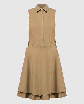 PROENZA SCHOULER Cindy khaki shirt dress R2423027SC087
