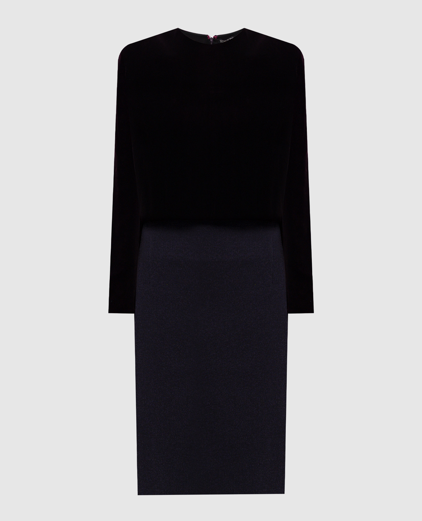 

Purple velor dress Tom Ford, Violet
