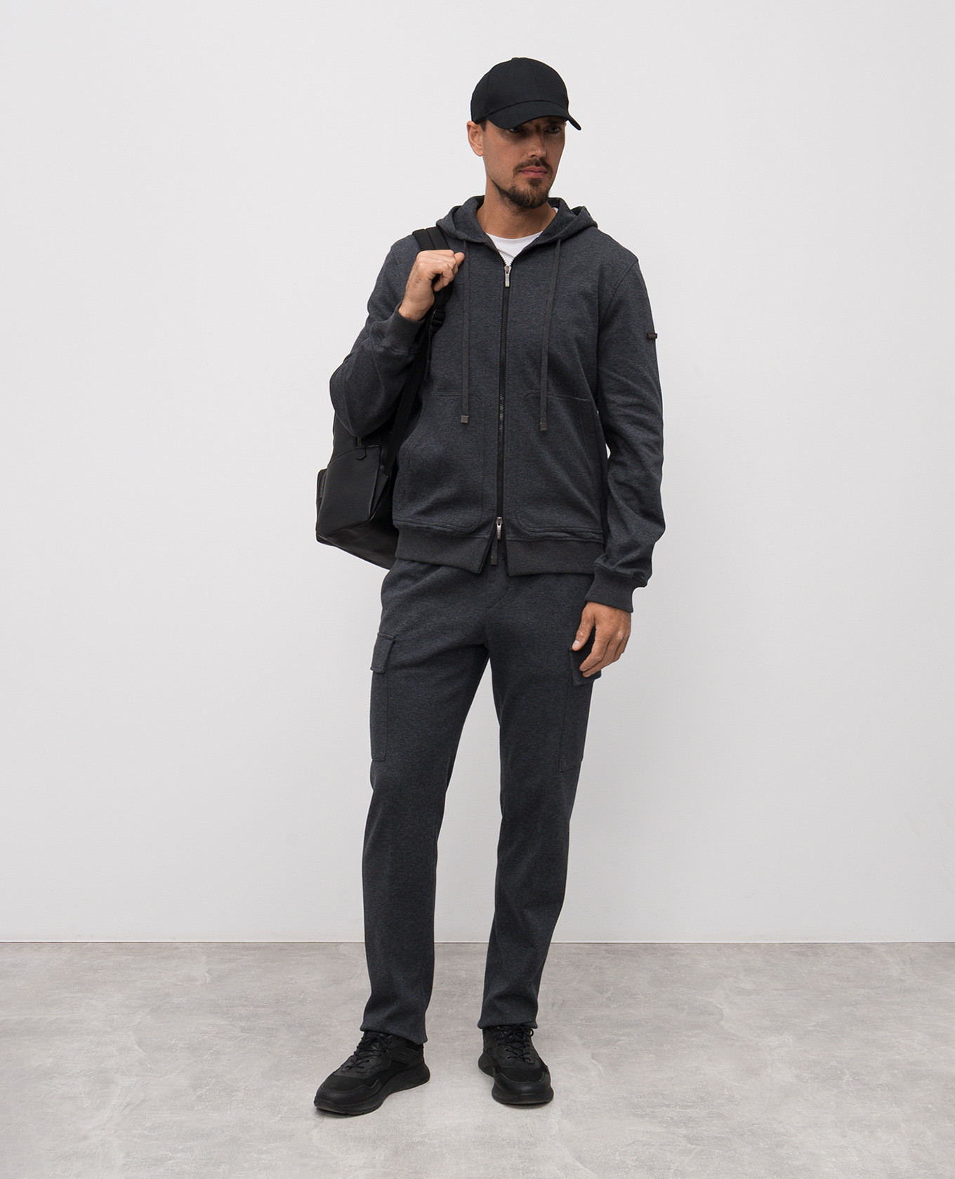 

Gray sports jacket Peserico, Grey