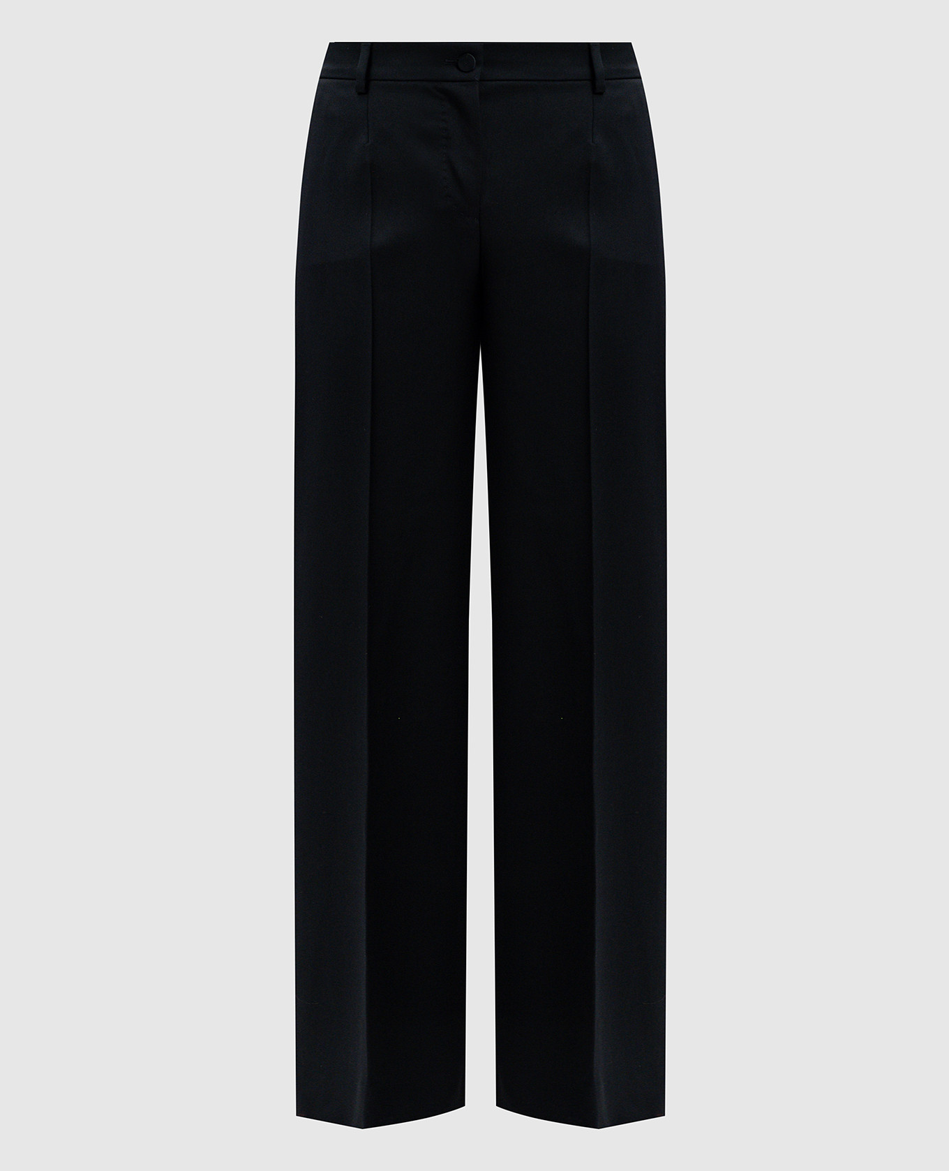 

Black trousers made of wool and silk Dolce&Gabbana