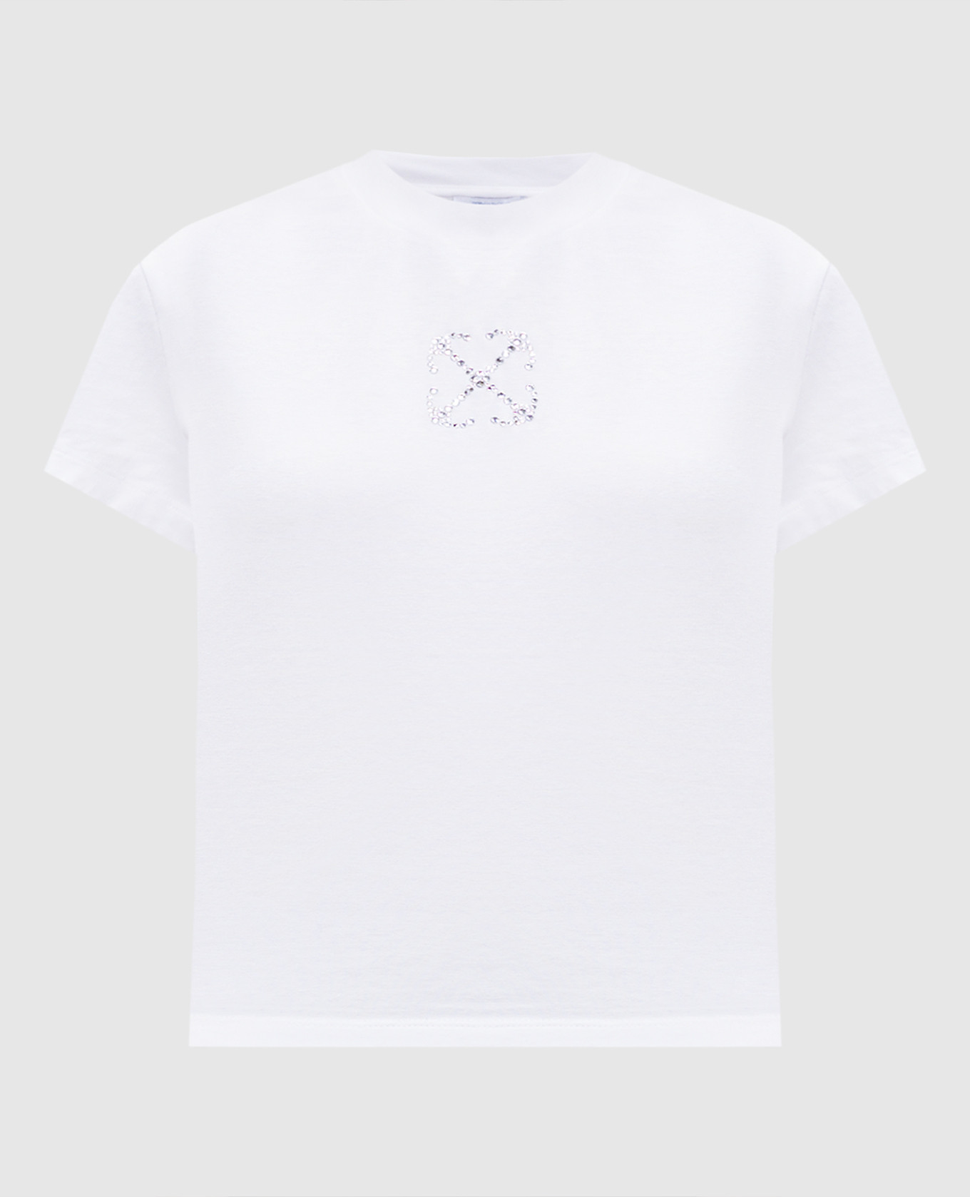 

White T-shirt with emblem Off-White