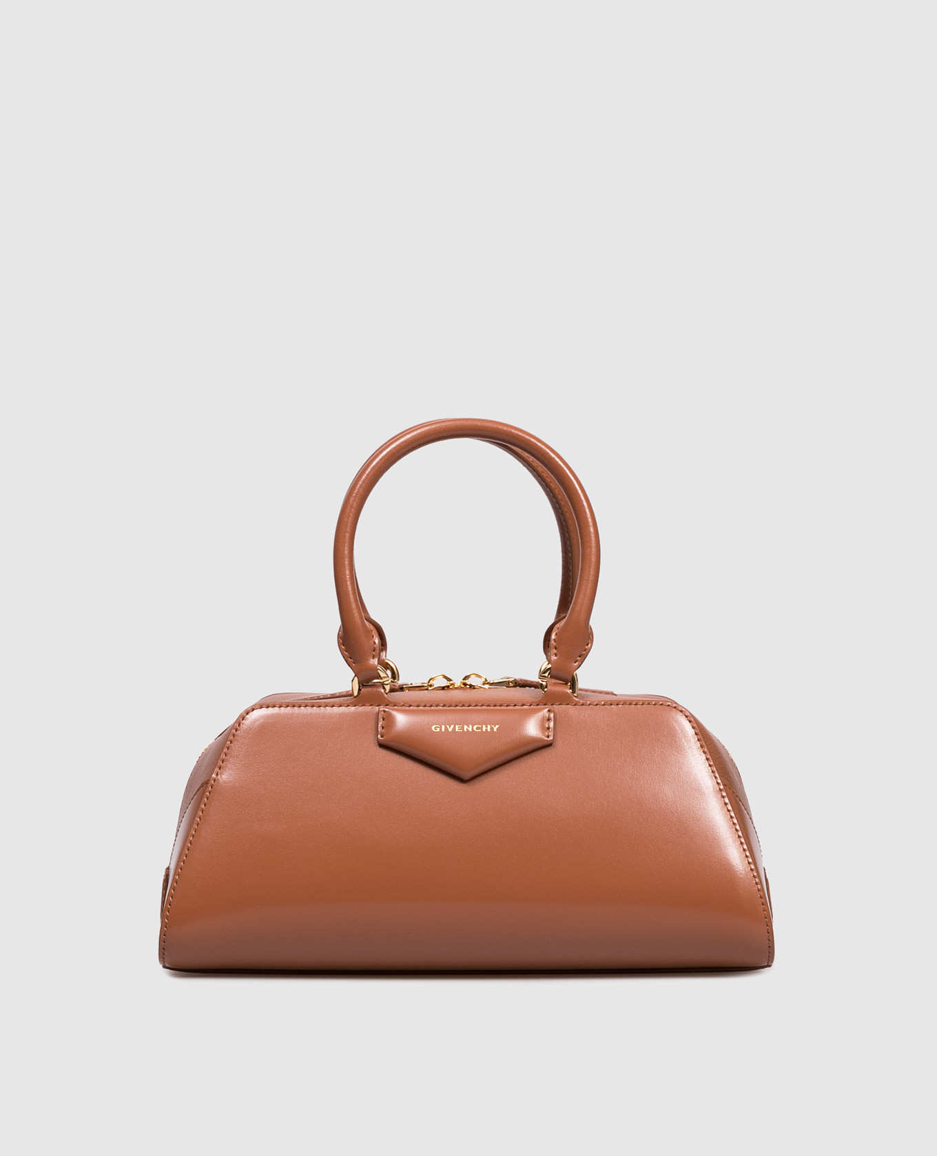 

Antigona East-West brown leather bag Givenchy