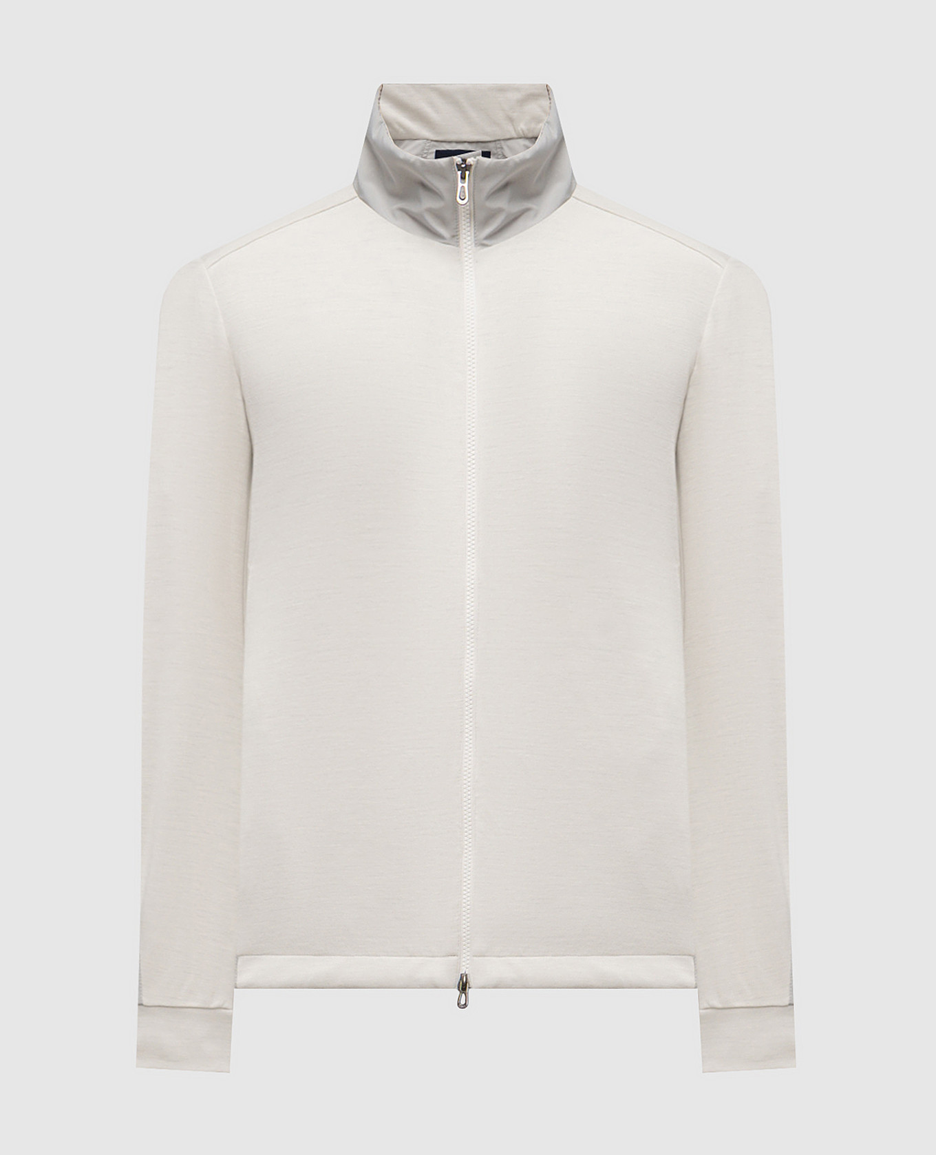 

Beige wool jacket with logo Sease