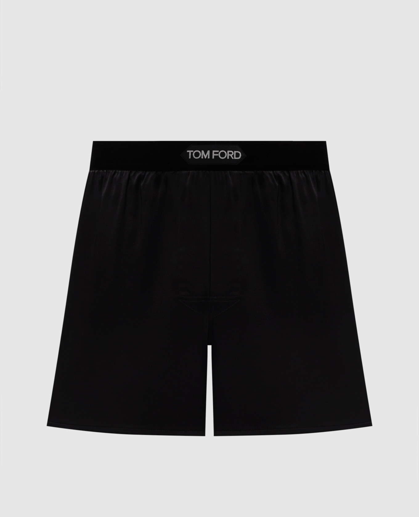 

Black silk boxer briefs Tom Ford, Черный