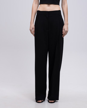 Khaite Black Lenton wool trousers 31644204