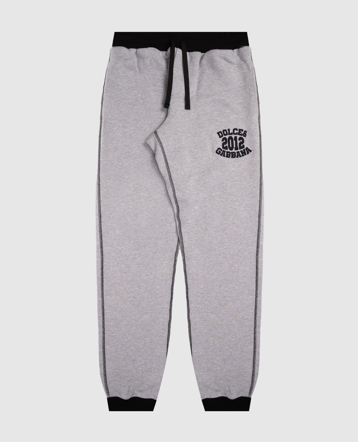 

Kids' grey joggers with logo Dolce&Gabbana