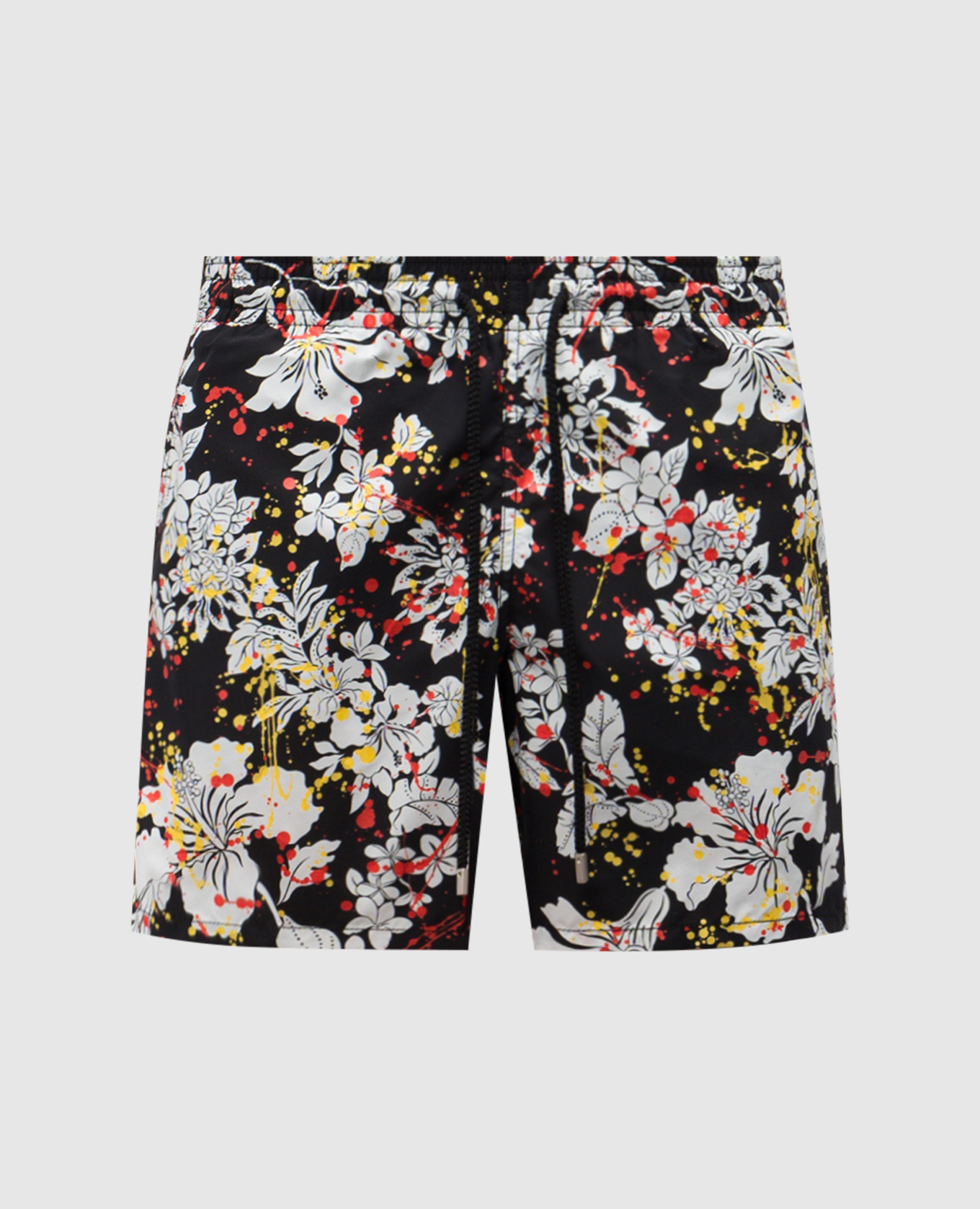 

Black floral swim shorts Palm Angels