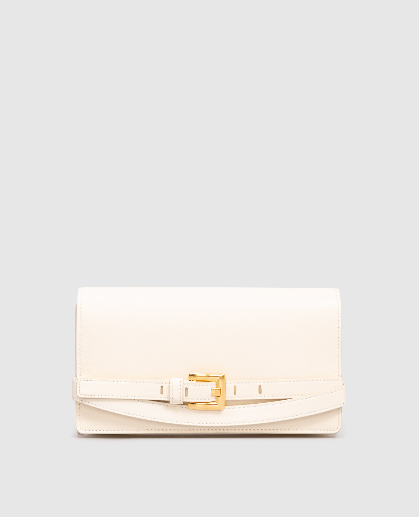 

Beige leather Shuffle bag Balmain