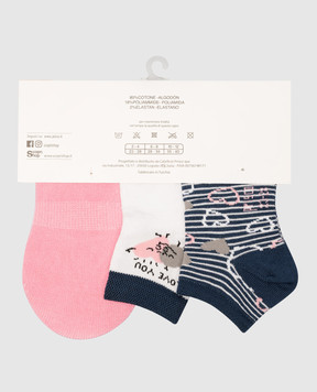 RiminiVeste Children's set of Prisco socks SUMMERKIT