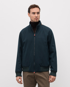 Kiton Green cashmere jacket UW2201V0425H
