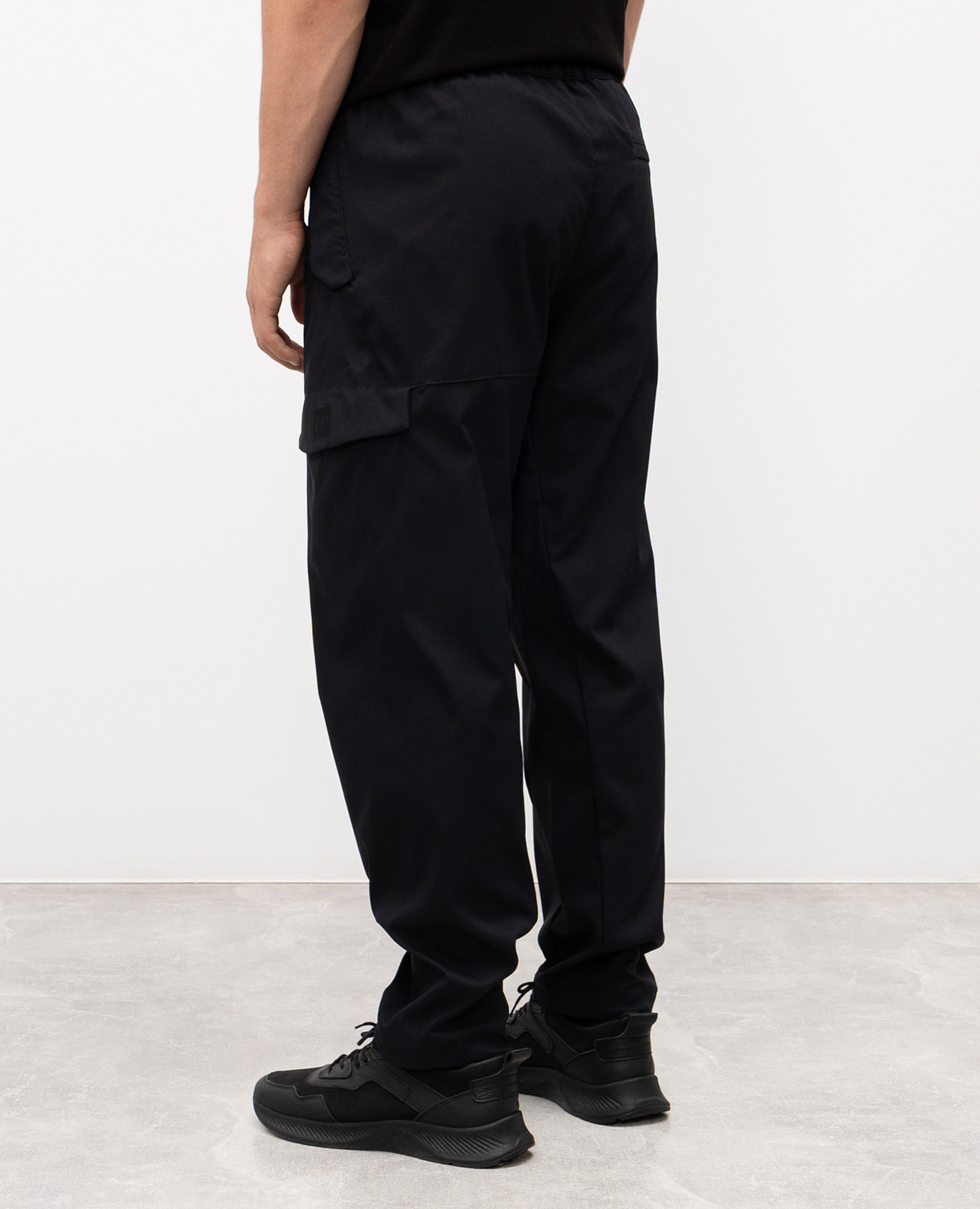 

Black cargo pants with logo C.P. Company Metropolis