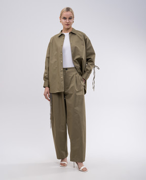 DARKPARK Keanu khaki shirt WSH20FAC74