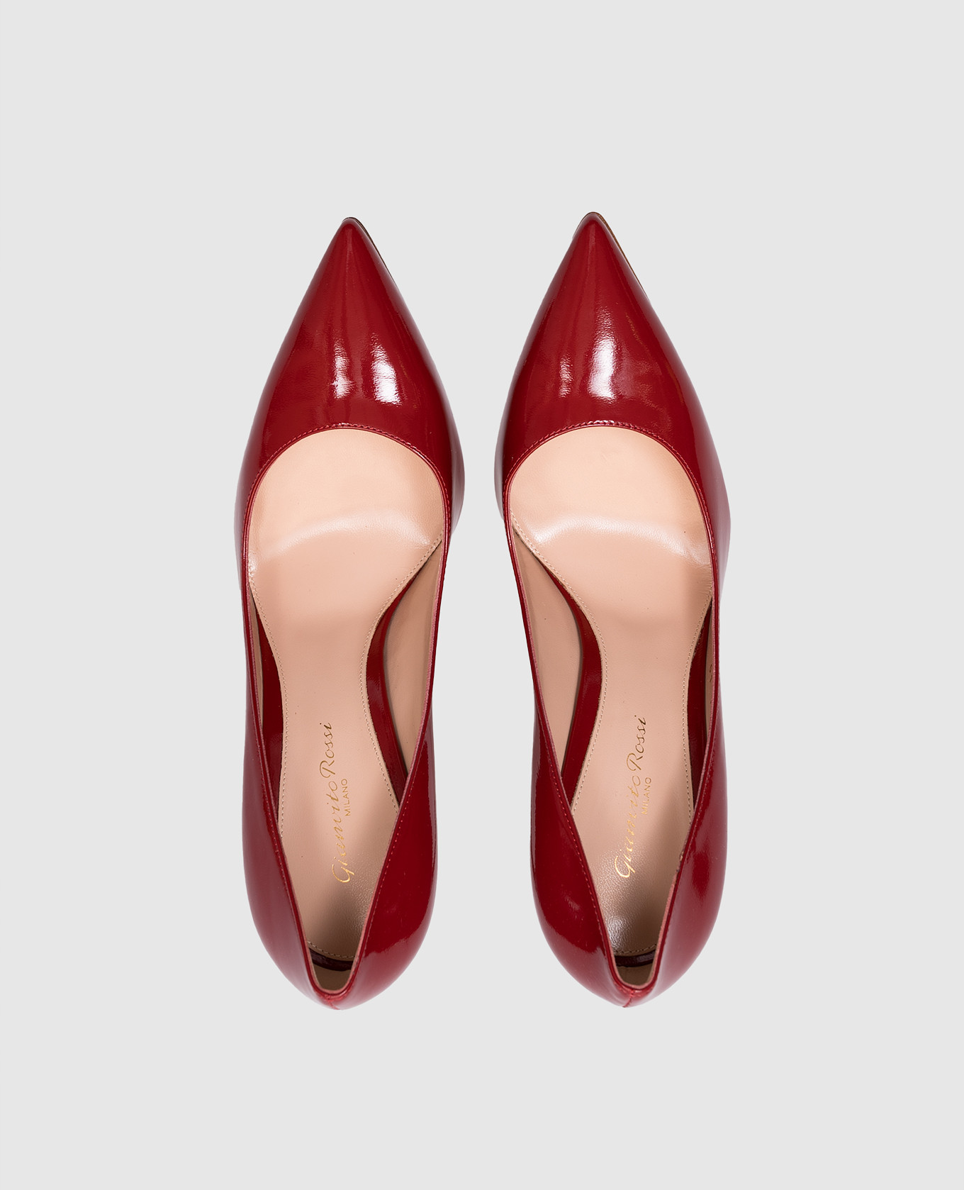 

Red patent leather shoes GIANVITO Gianvito Rossi
