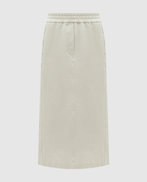 Brunello Cucinelli Beige skirt MP827HA789
