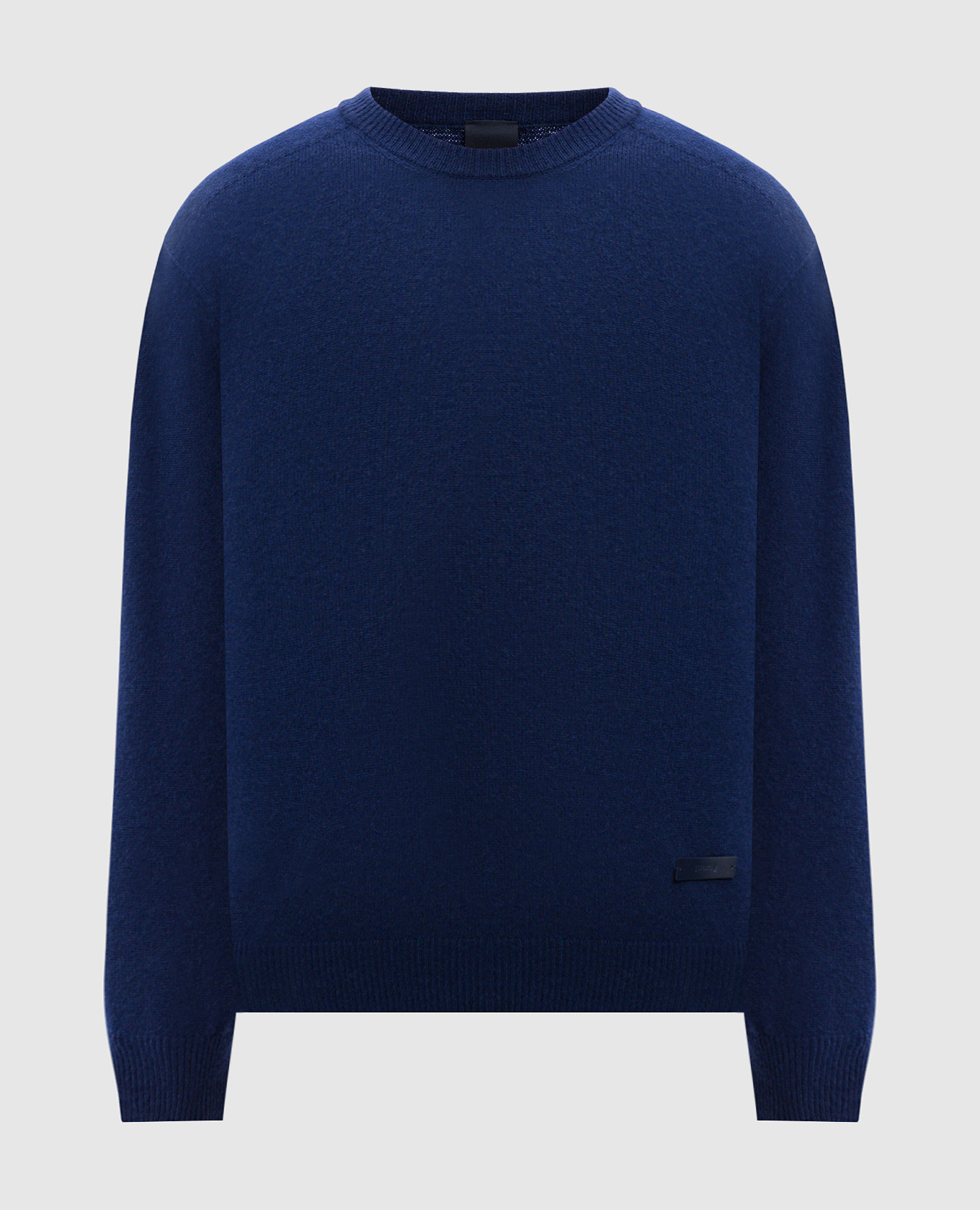 Blue logo wool and cashmere sweater juun.j