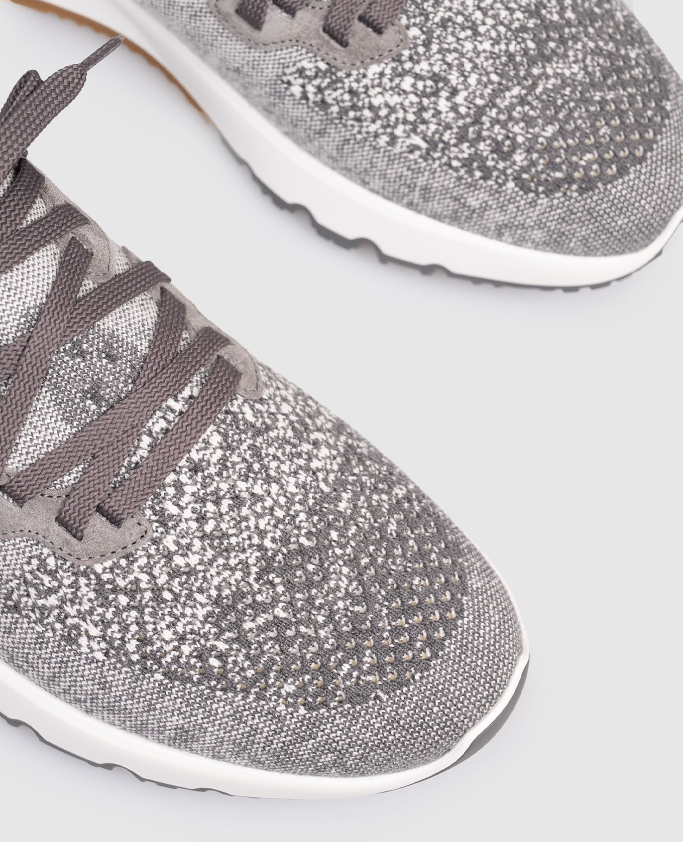 

Gray sneakers with a degraded effect Brunello Cucinelli, Grey