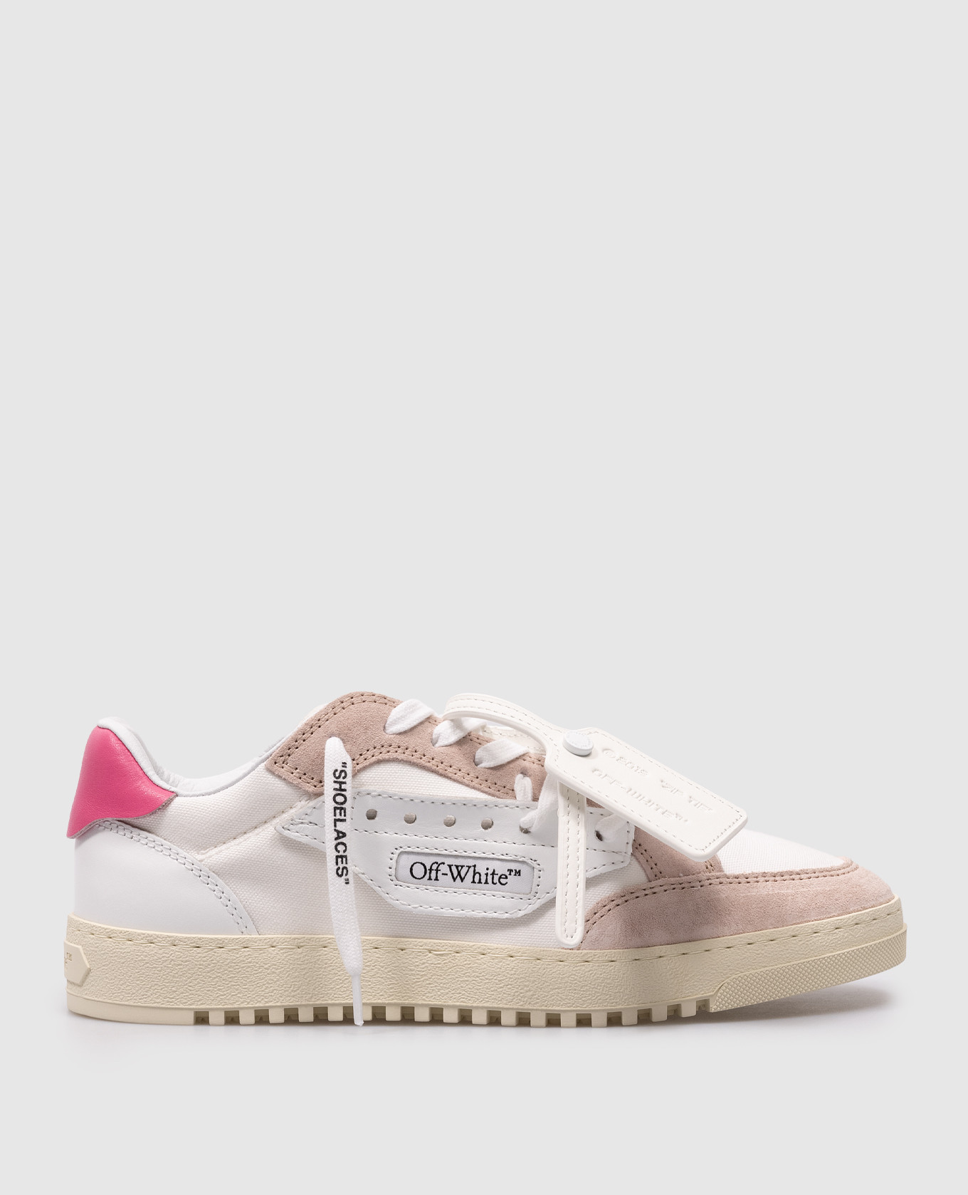 White combination sneakers 5.0 off off-white