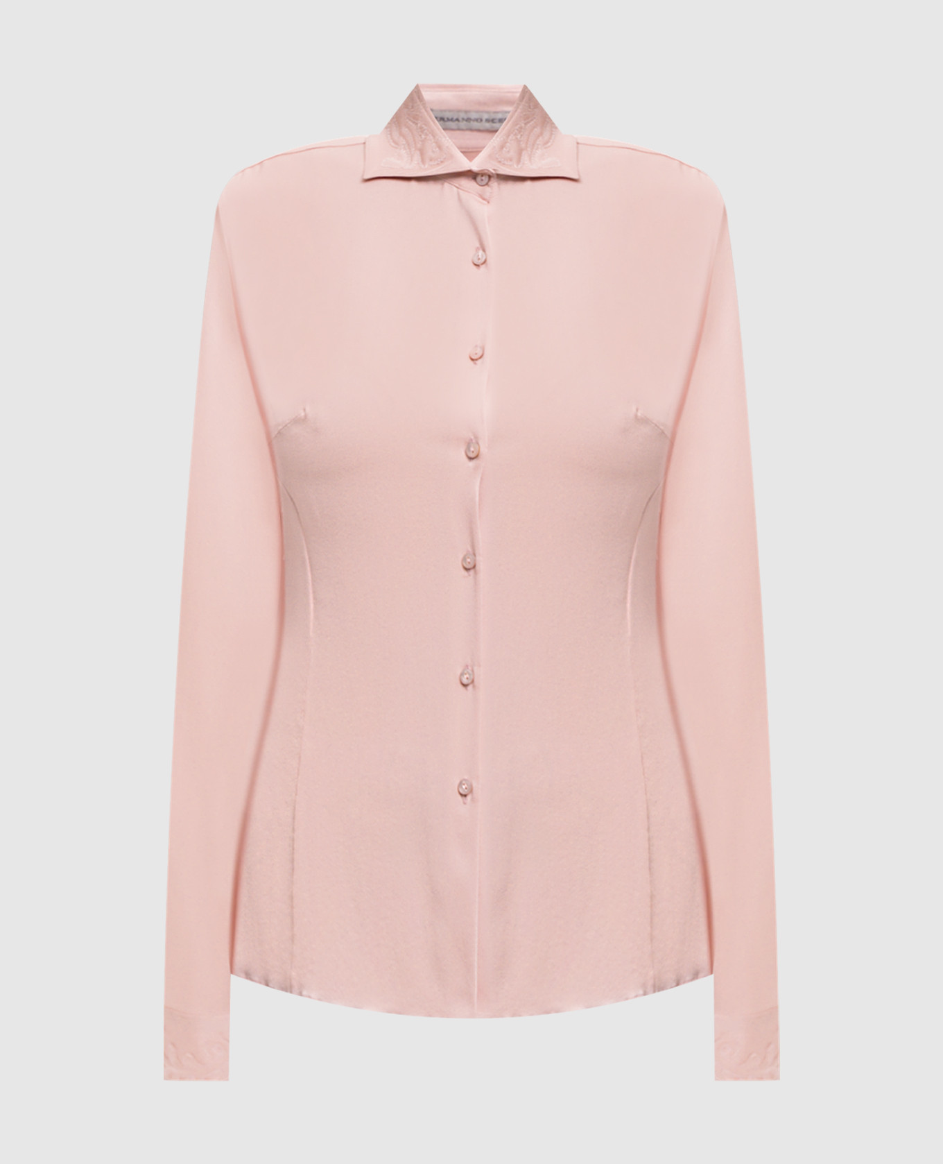 Pink silk blouse Ermanno Scervino