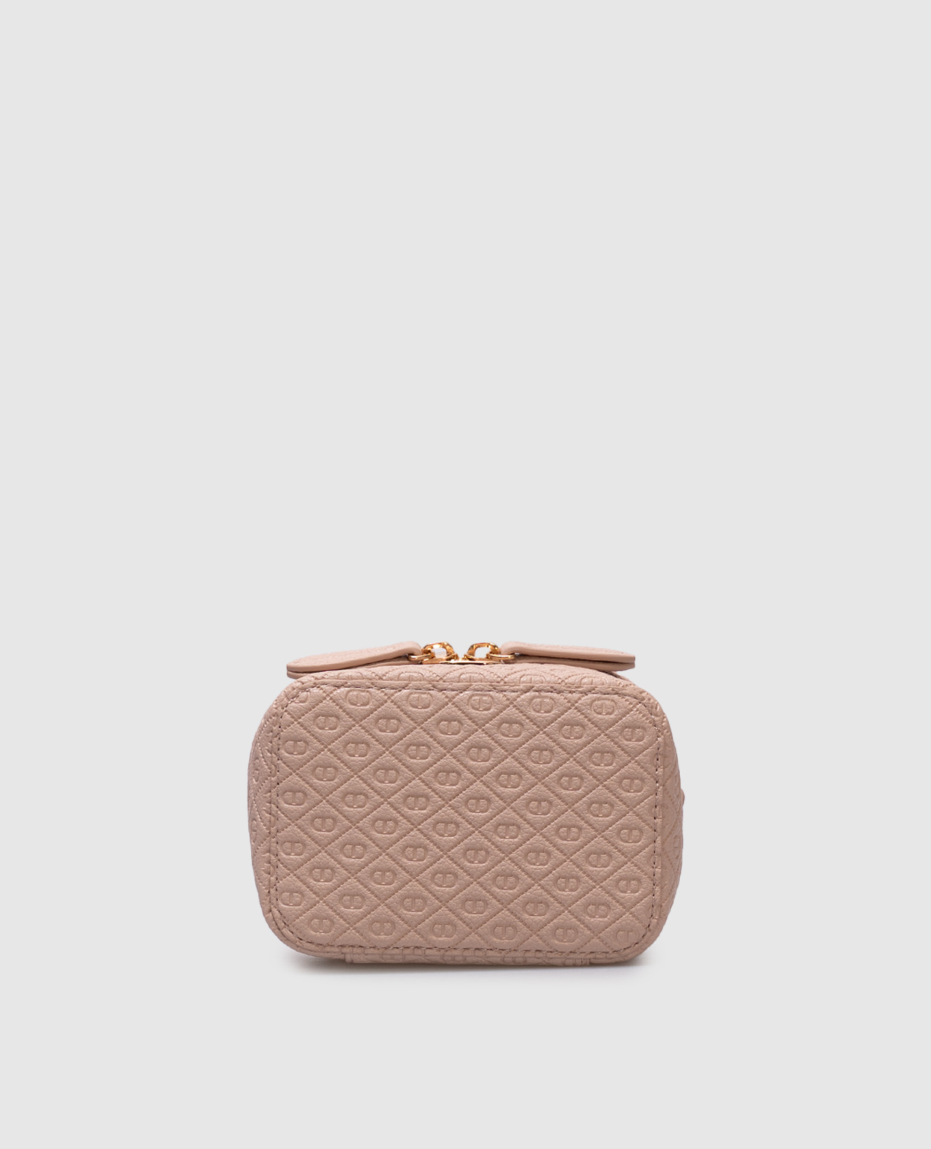 

Pink jewelry case with logo Twinset