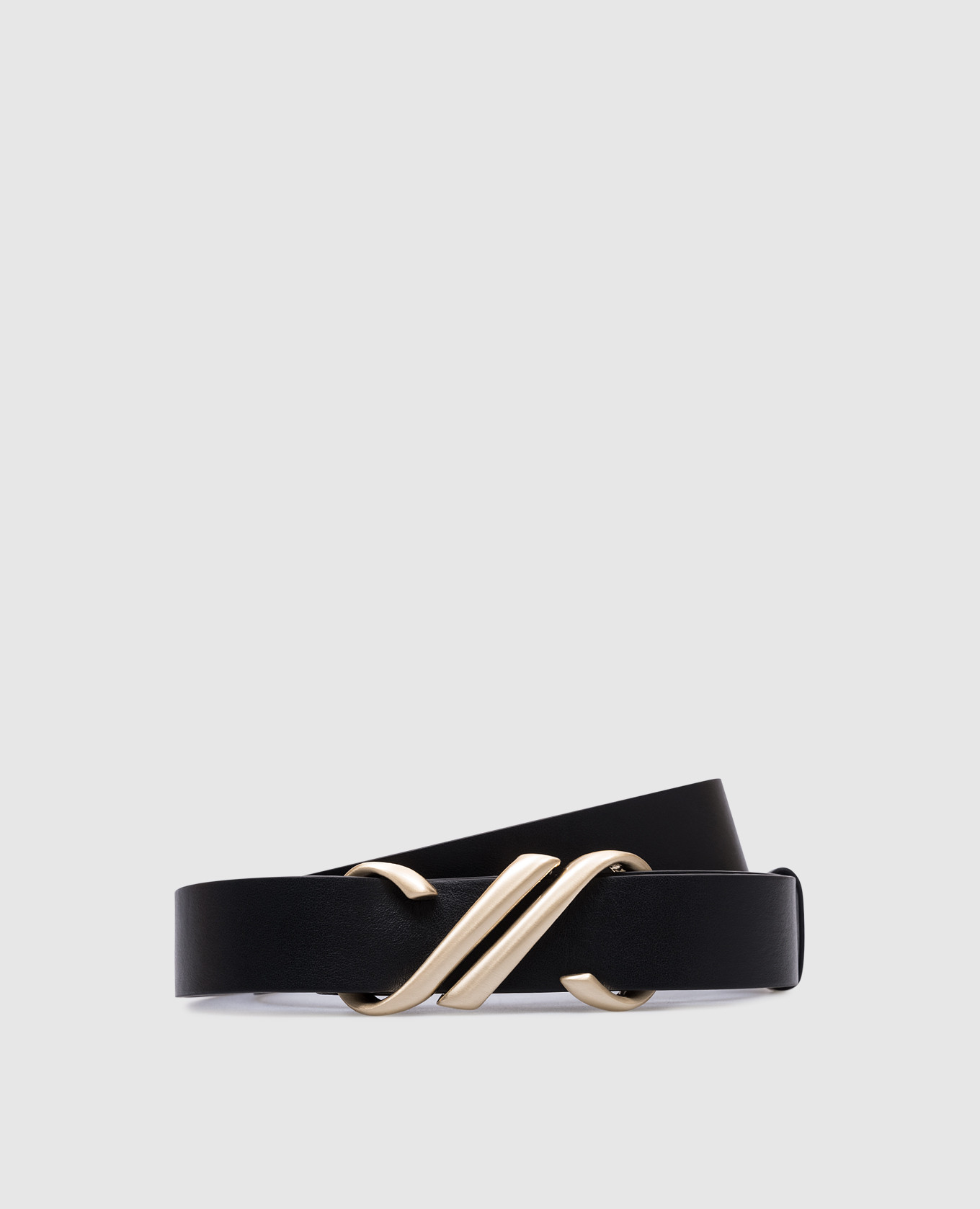 

Black leather belt with logo PROENZA SCHOULER