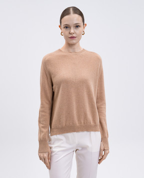 Twinset Beige cashmere and wool jumper 252TP3495