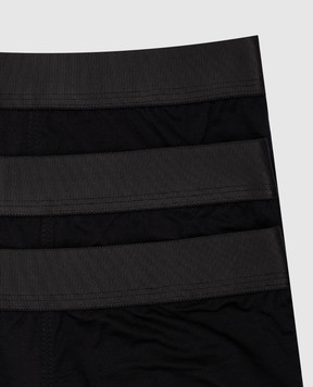 CDLP Set of black boxer briefs with logo MUW002011723