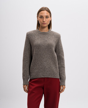 Bottega Veneta Gray sweater with wool 799140V4TK0