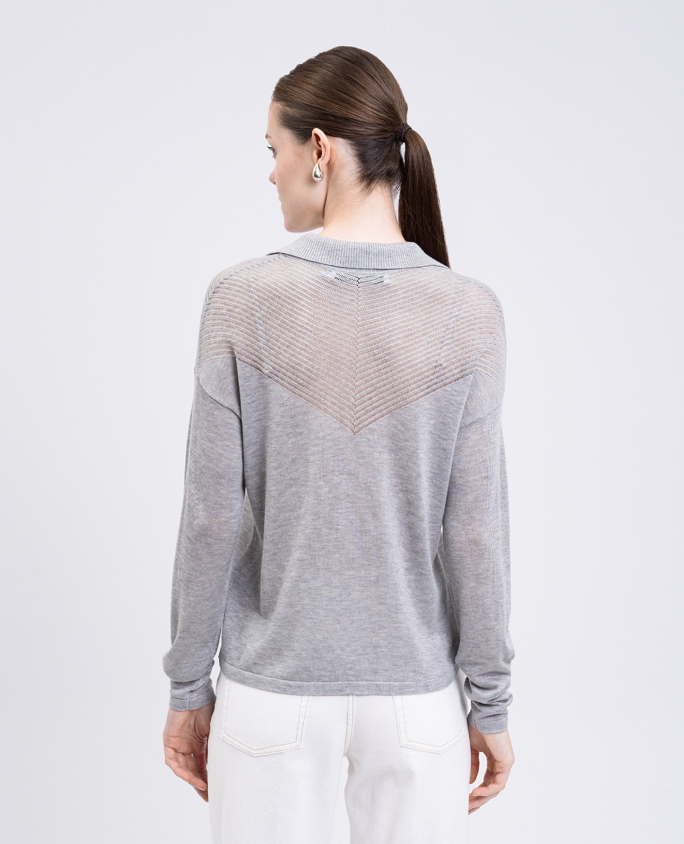

Nell gray cashmere pullover PROENZA SCHOULER, Grey