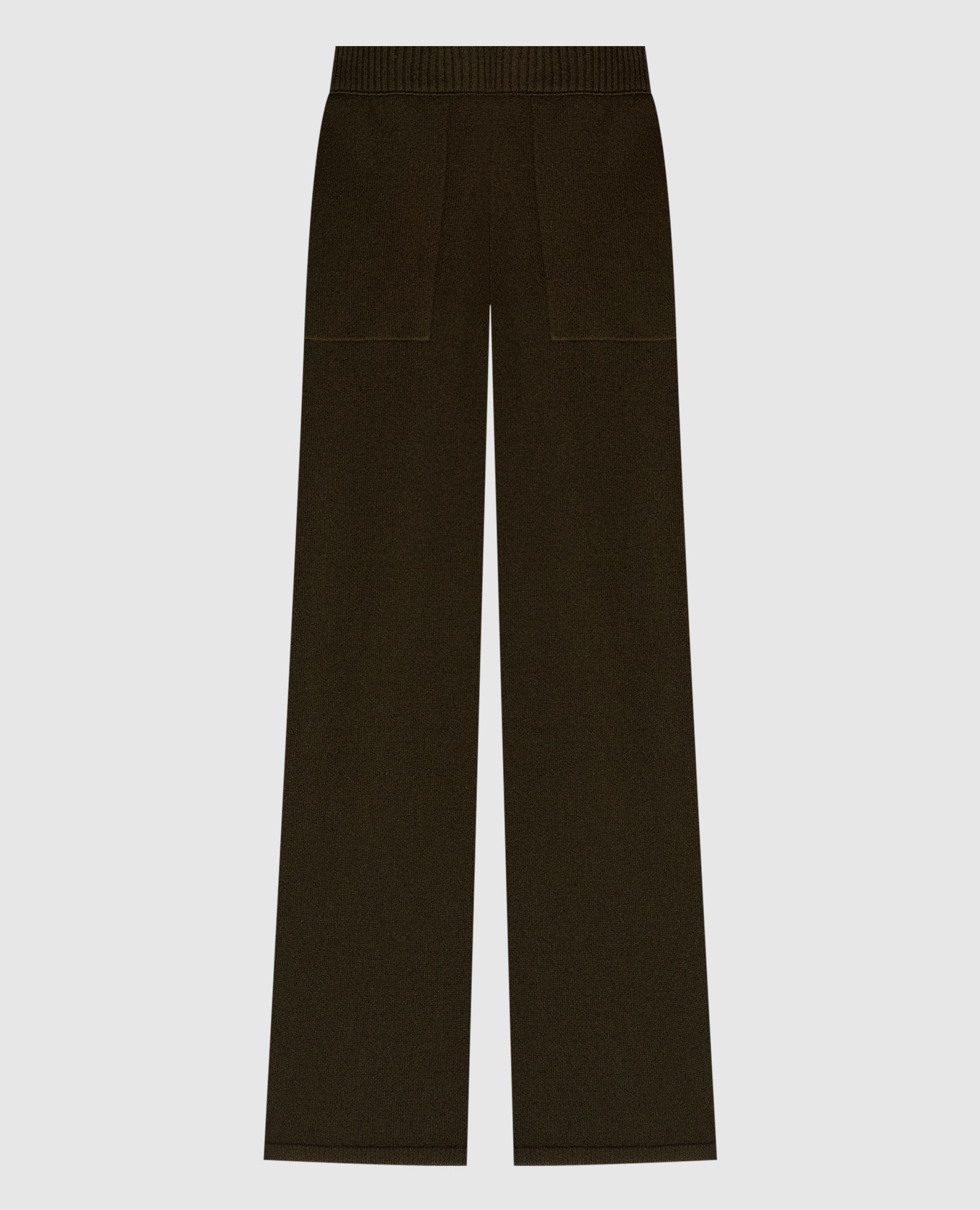 

Khaki cashmere pants UMA WANG