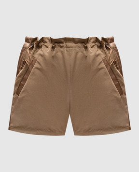 Ermanno Scervino Beige shorts with silk D460P315BDUUJ