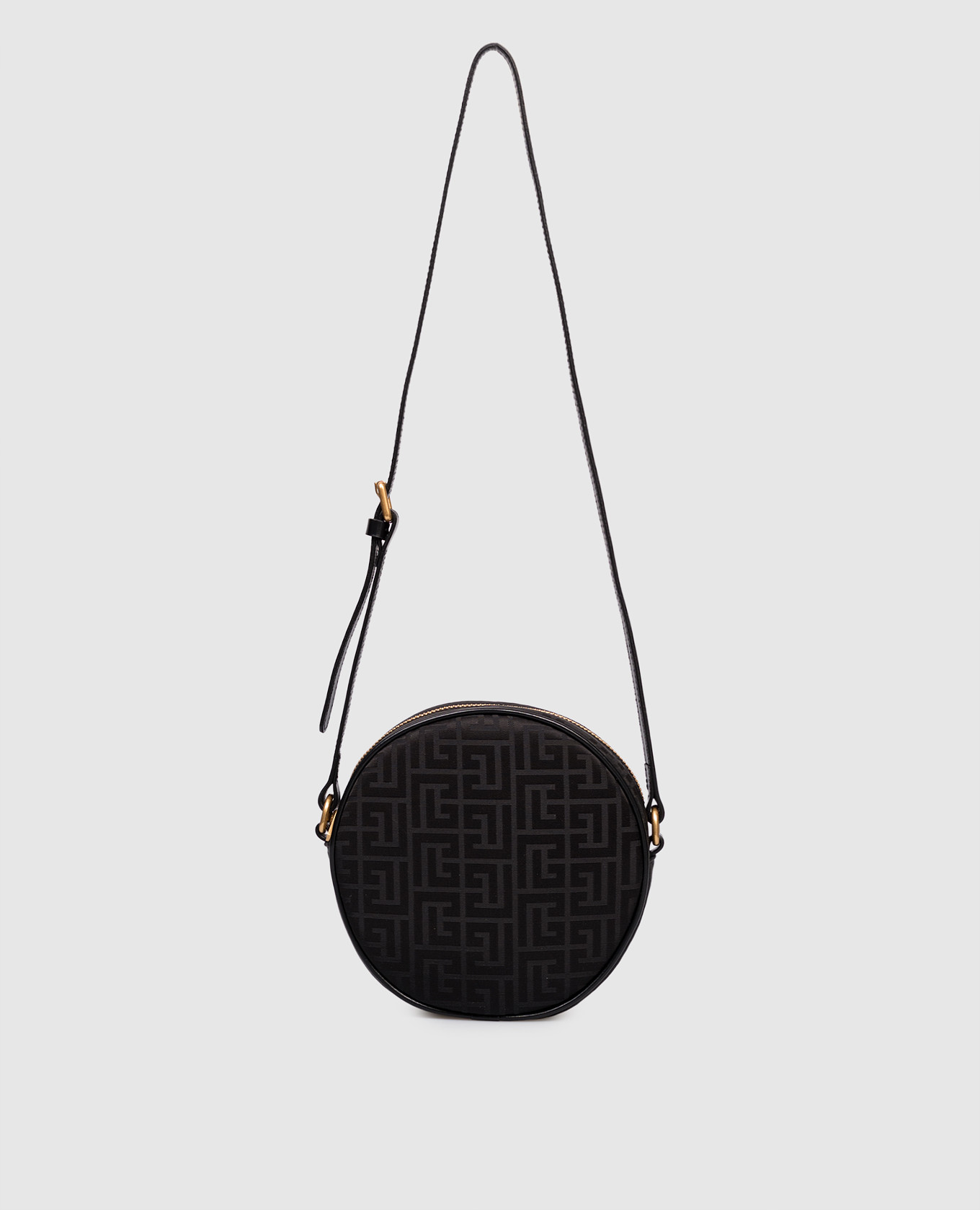 Children&#39;s black cross-body bag with a pattern Balmain