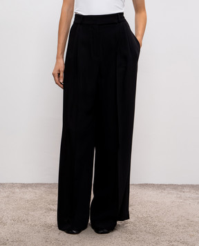 PROENZA SCHOULER Patricia black wool pants R2546010AY213