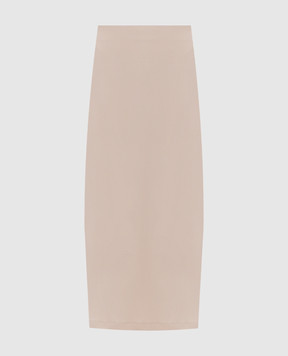 Lou Lou Studio Beige SAMOS wool skirt SAMOS