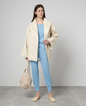 Allude Blue joggers with silk and cashmere 24262024