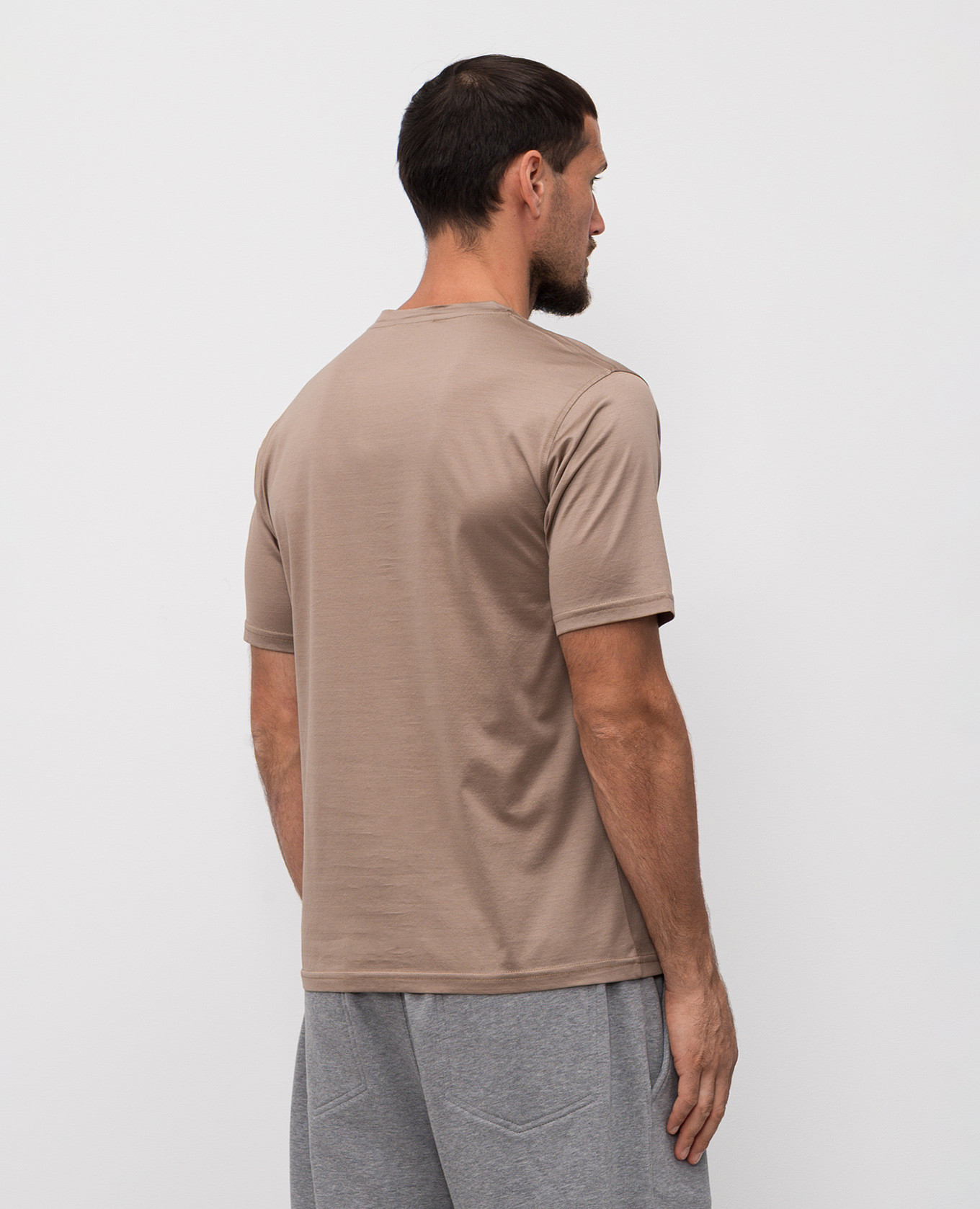 

Brown T-shirt Cashmere&Whiskey