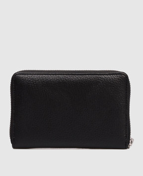 Gianni Chiarini Black leather wallet with logo print PF5043GRNОЗ25