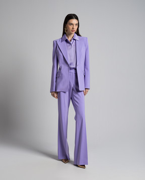 Michael Kors Hansen purple blouse CWA7110258